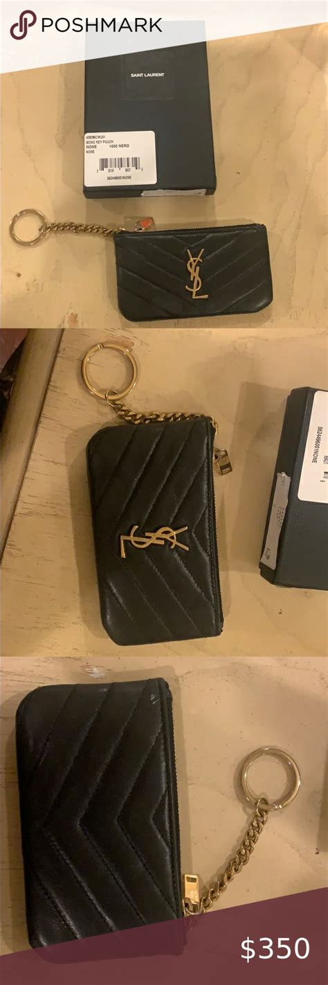 saint laurent keychain wallet|ysl wallets.